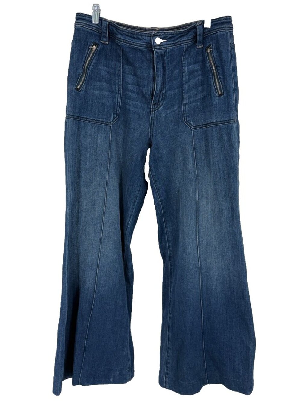 Anthropologie Dark Blue Flare Jeans